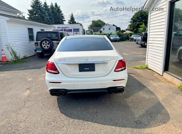 WDDZF6BB7KA625537 2019 MERCEDES-BENZ E-CLASS White Widok z tyłu