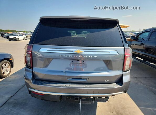 1GNSCCKD3MR263898 2021 CHEVROLET SUBURBAN Gray Widok wnętrza z przodu