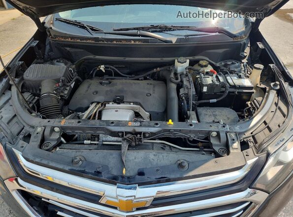 2GNAXWEX7J6169733 2018 CHEVROLET EQUINOX Gray Vista de la etiqueta del VIN