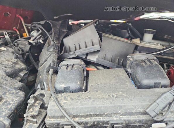 3FA6P0H92JR260495 2018 FORD FUSION Бордовый Вид подкапотного пространства