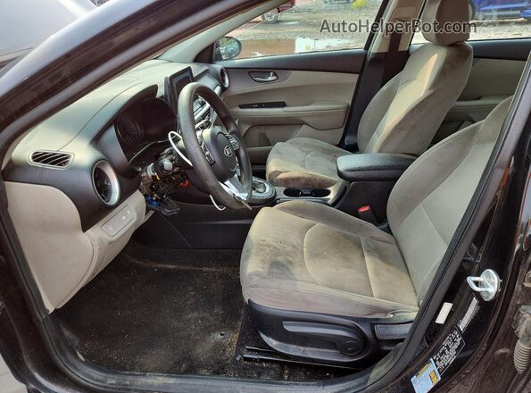 3KPF24AD4LE145566 2020 KIA FORTE Black წინა პანელის ხედი