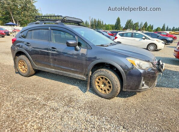 JF2GPABC8G9341953 2016 SUBARU CROSSTREK Gray Вид спереду