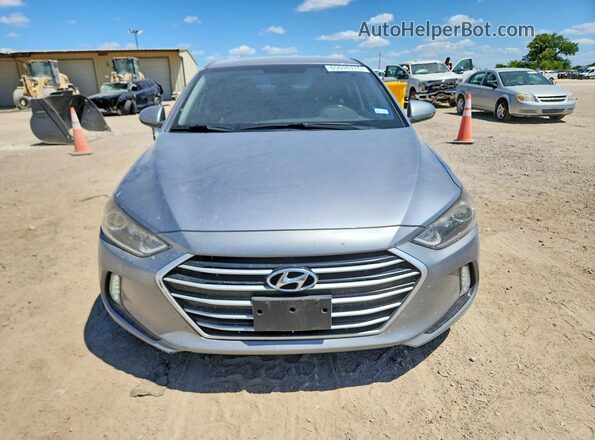 5NPD84LF6HH016364 2017 HYUNDAI ELANTRA Silver უკანა ხედი
