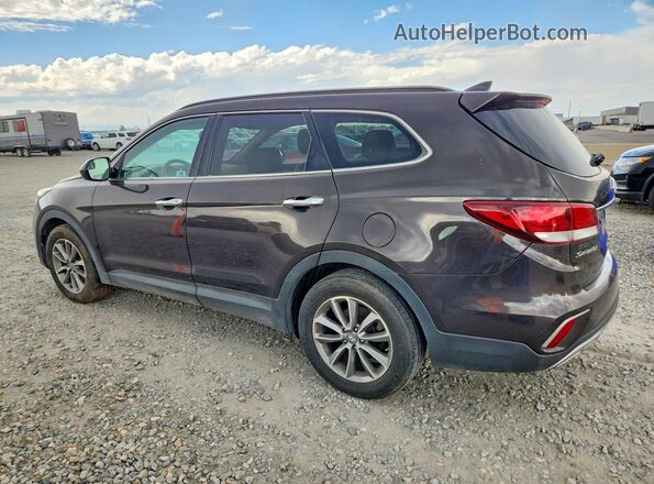 KM8SMDHF6HU220157 2017 HYUNDAI SANTA FE Brown Tył prawy