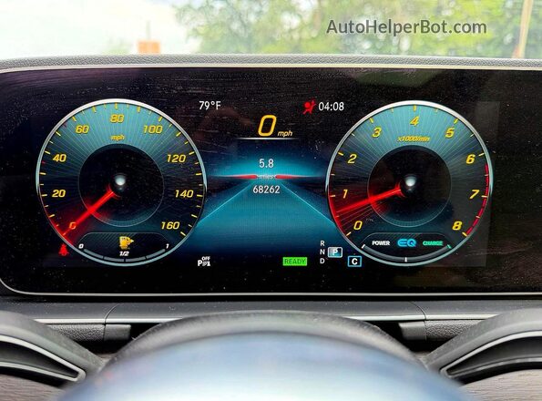 4JGFB8GB5MA396514 2021 MERCEDES-BENZ GLE White Instrument cluster view