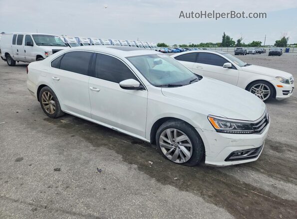1VWBA7A35JC003514 2018 VOLKSWAGEN PASSAT White Դիմացի տեսք