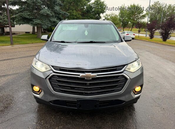 1GNEVGKW8KJ105259 2019 CHEVROLET TRAVERSE Gray Vista del compartimento del motor