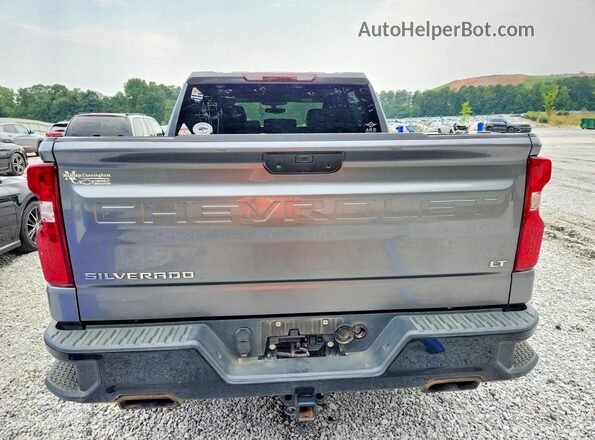 1GCPYFED3MZ422657 2021 CHEVROLET SILVERADO Gray Вид салону спереду