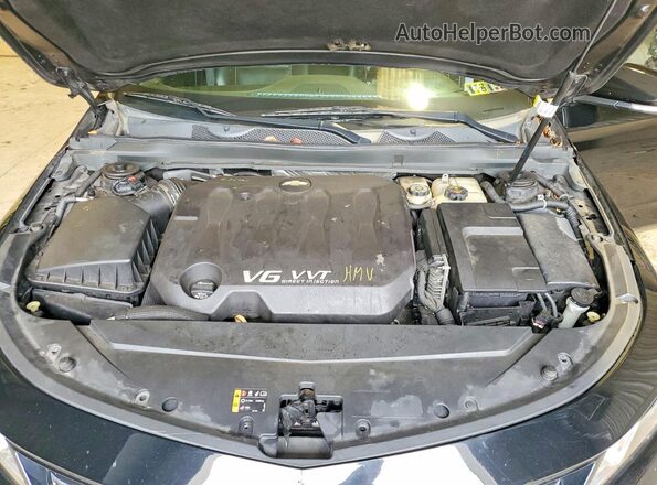 2G1145S36G9151009 2016 CHEVROLET IMPALA Черный Вид подкапотного пространства