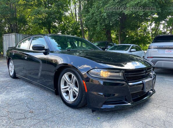 2C3CDXBG8LH213366 2020 DODGE CHARGER Black Rear left