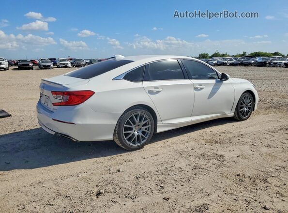 1HGCV1F35JA119293 2018 HONDA ACCORD White Delantero derecho