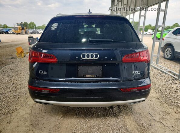 WA1BNAFY7J2178694 2018 AUDI Q5 Blue Front interior view