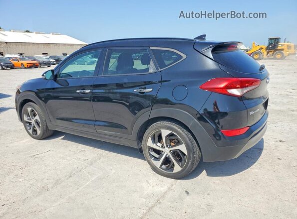 KM8J3CA24GU123571 2016 HYUNDAI TUCSON Black უკანა მარჯვენა