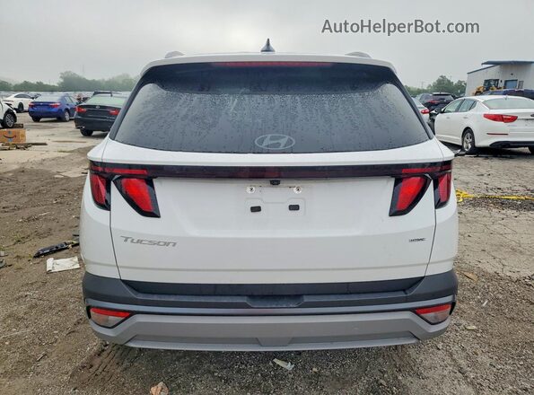 5NMJBCDE8SH545551 2025 HYUNDAI TUCSON White Սալոնի դիմացի տեսք