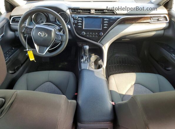 JTNB11HK0J3011187 2018 TOYOTA CAMRY Синий Вид щитка приборов