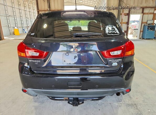 JA4AP3AU1GZ062638 2016 MITSUBISHI OUTLANDER Black Вид салону спереду