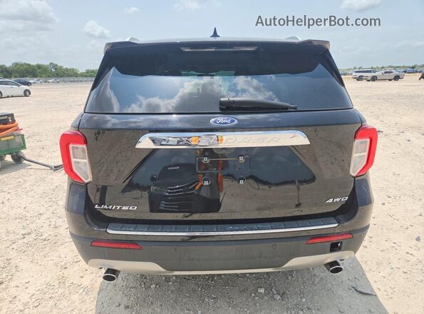 1FMSK8FH1PGB22698 2023 FORD EXPLORER Черный Вид салона спереди