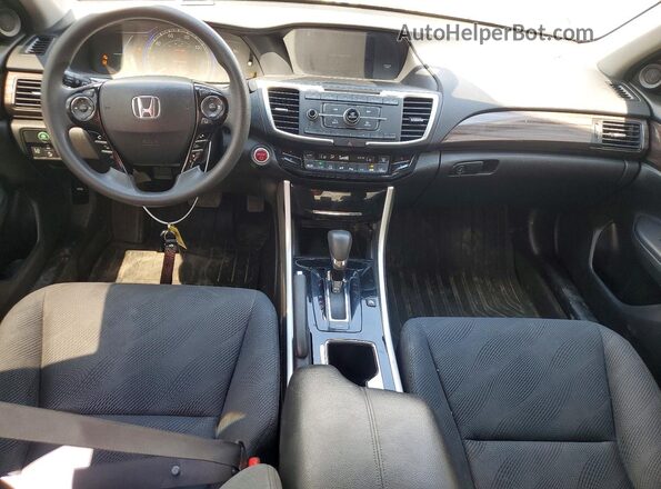 JHMCR6F35HC007820 2017 HONDA ACCORD Black Вид щитка приладів