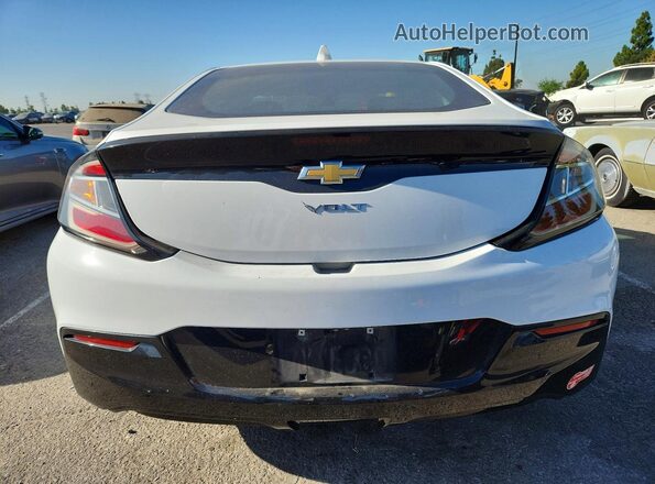 1G1RC6S5XHU203002 2017 CHEVROLET VOLT White Widok wnętrza z przodu