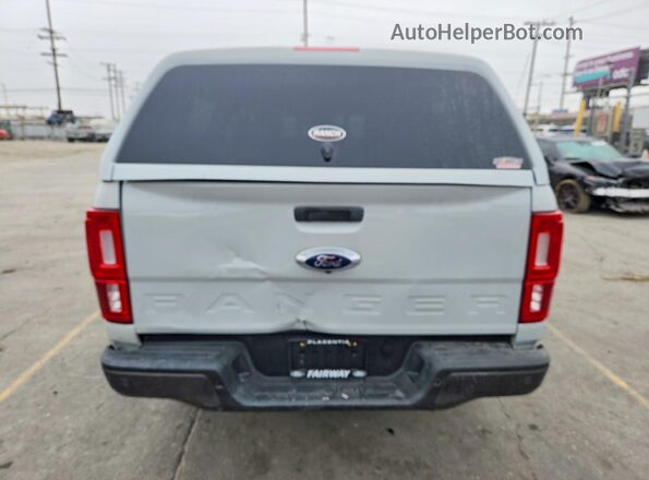 1FTER4FH2NLD23455 2022 FORD RANGER Серый Вид салона спереди