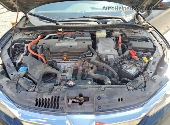 JHMCR6F35HC007820 2017 HONDA ACCORD Black Вид підкапотного простору