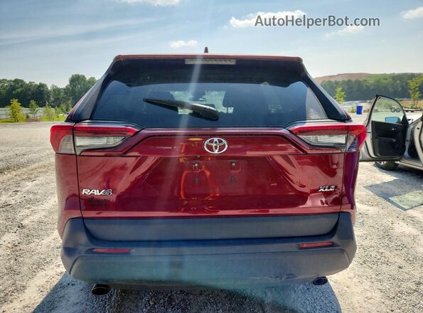 2T3W1RFV0KW032251 2019 TOYOTA RAV4 Red Вид салону спереду