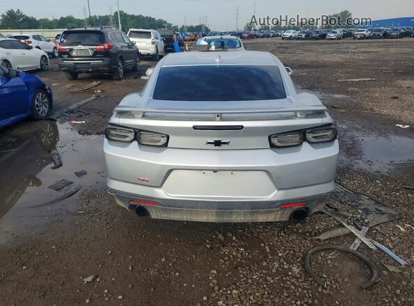 1G1FH1R79K0104507 2019 CHEVROLET CAMARO Silver Front interior view