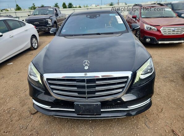 WDDUG6EB8JA350987 2018 MERCEDES-BENZ S Black Widok z tyłu