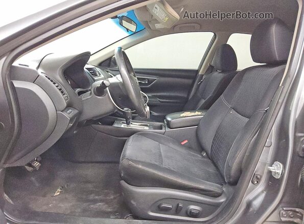 1N4AL3AP1HC211653 2017 NISSAN ALTIMA Gray წინა პანელის ხედი