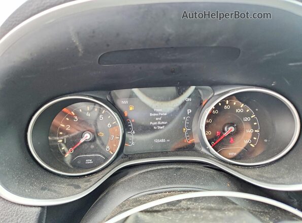 3C4NJCBB3JT318315 2018 JEEP COMPASS Серый Вид задних сидений