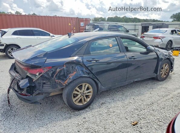 5NPLM4AG9PH095644 2023 HYUNDAI ELANTRA Черный Передняя правая четверть