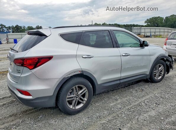 5XYZUDLB6HG383724 2017 HYUNDAI SANTA Серебряный Передняя правая четверть