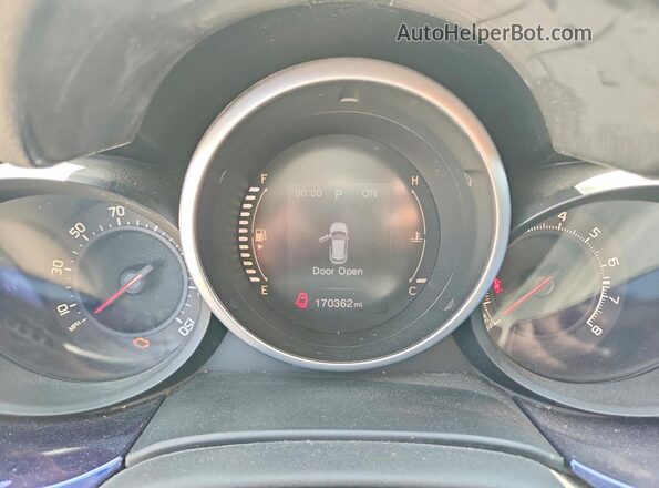 ZFBCFYBT8GP342477 2016 FIAT 500X Blue Հետևի նստատեղերի տեսք