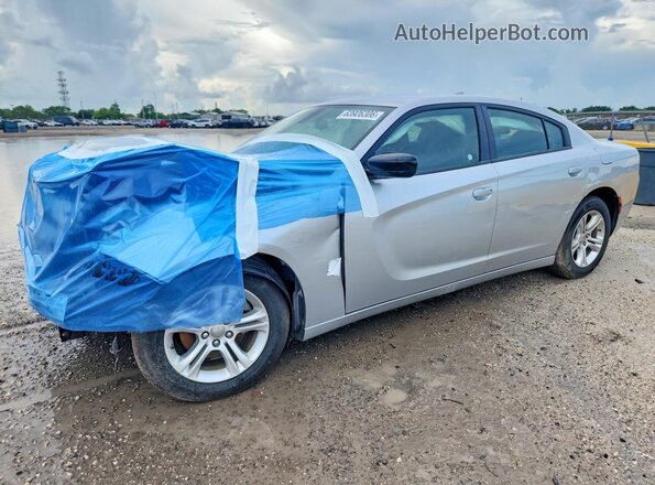 2C3CDXBG4PH569190 2023 DODGE CHARGER Gray Հետևի ձախ