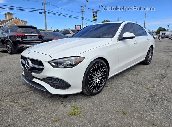 W1KAF4HB4PR082861 2023 MERCEDES-BENZ C-CLASS White Задня права чверть