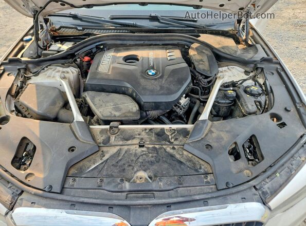 WBAJA5C51KBX87809 2019 BMW 5 SERIES White Вид підкапотного простору