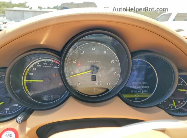 WP1AE2A26GLA62575 2016 PORSCHE CAYENNE Черный Вид задних сидений