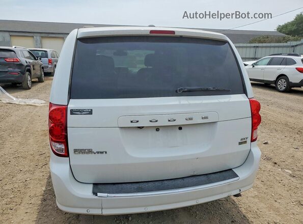 2C4RDGCG1KR689939 2019 DODGE CARAVAN Белый Вид салона спереди