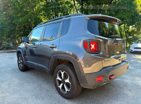 ZACNJDC18MPM20651 2021 JEEP RENEGADE Gray Передня права чверть