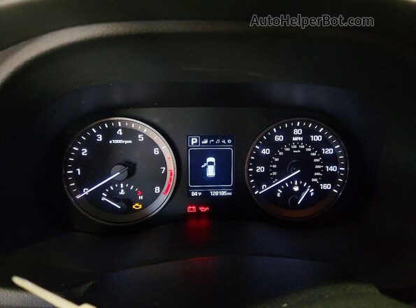 KM8J33A2XHU389033 2017 HYUNDAI TUCSON Gray Вид задніх сидінь
