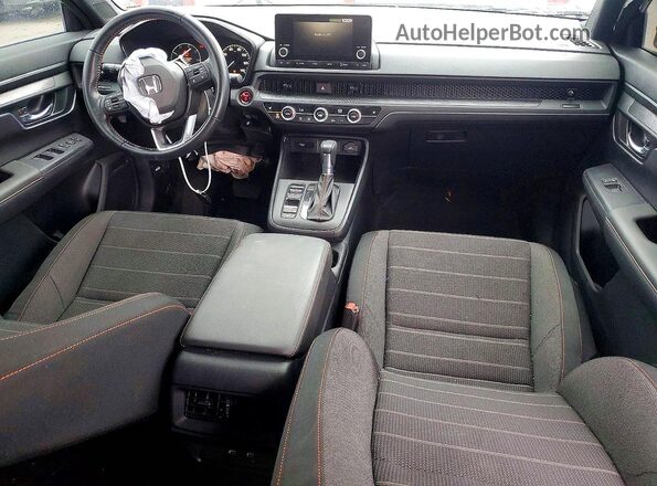 5J6RS5H59SL005126 2025 HONDA CR-V Blue Вид щитка приладів