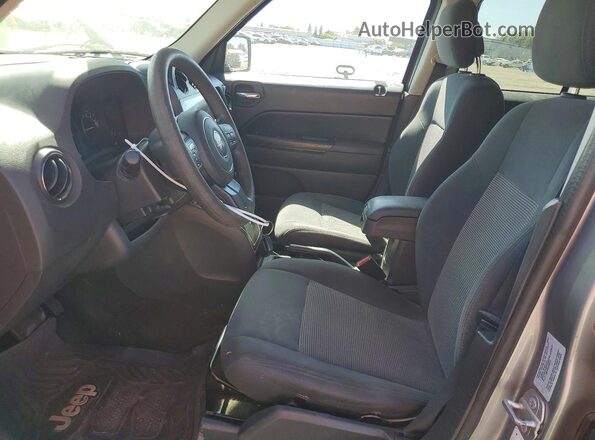 1C4NJPBB7GD774663 2016 JEEP PATRIOT Silver წინა პანელის ხედი