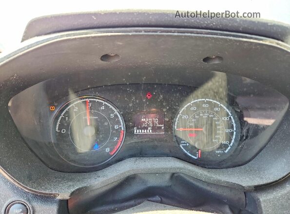JF2GTAAC9K9240961 2019 SUBARU CROSSTREK Silver Հետևի նստատեղերի տեսք