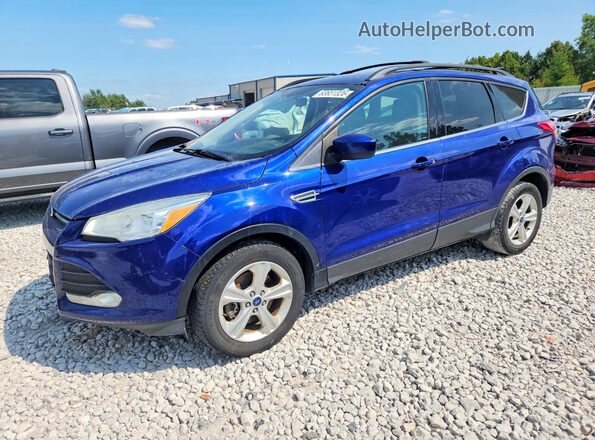 1FMCU9GX8GUC29999 2016 FORD ESCAPE Синий Задняя левая четверть