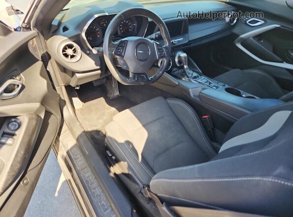 1G1FB1RS5J0122233 2018 CHEVROLET CAMARO Charcoal Vista del cuadro de instrumentos