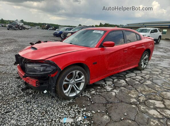2C3CDXCT2NH132765 2022 DODGE CHARGER Red Tył lewy