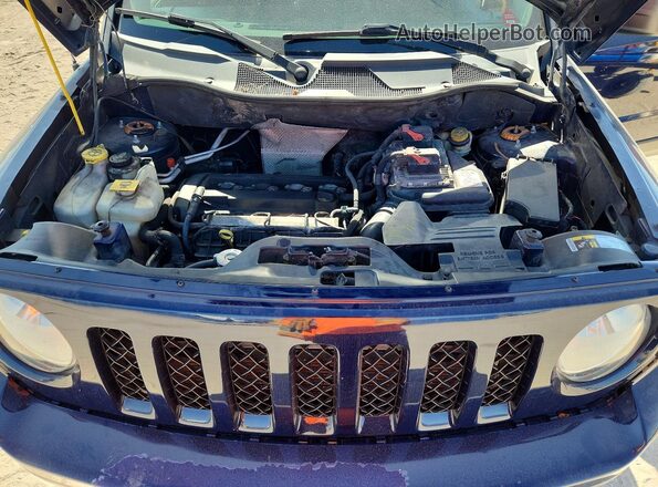 1C4NJPBA7GD693461 2016 JEEP PATRIOT Blue ძრავის განყოფილების ხედი