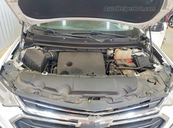 1GNERFKW1JJ117878 2018 CHEVROLET TRAVERSE White Vista de la etiqueta del VIN