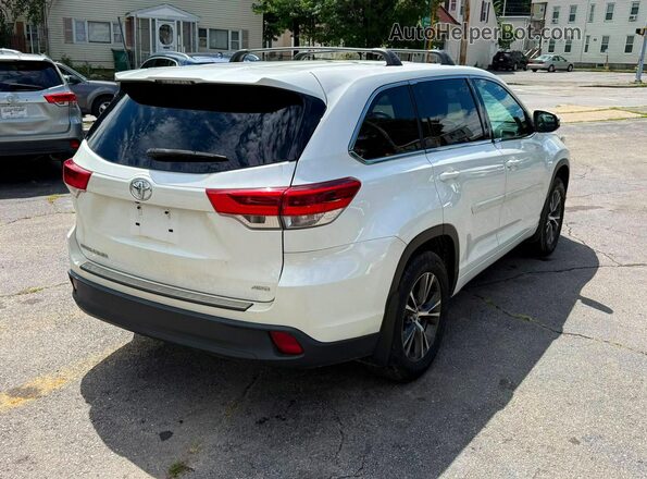 5TDBZRFH9HS481326 2017 TOYOTA HIGHLANDER White Delantero derecho
