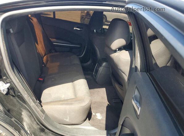 2C3CDXGJ8JH265551 2018 DODGE CHARGER Black Vista interior trasera
